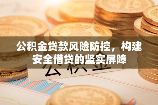 博罗公积金贷款风险防控，构建安全借贷的坚实屏障