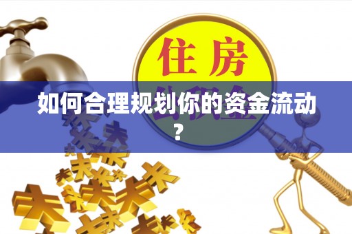 博罗如何合理规划你的资金流动？