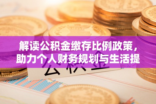 博罗解读公积金缴存比例政策，助力个人财务规划与生活提升