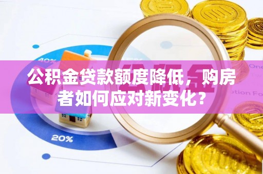 博罗公积金贷款额度降低，购房者如何应对新变化？