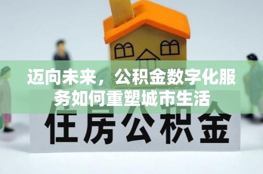 博罗迈向未来，公积金数字化服务如何重塑城市生活