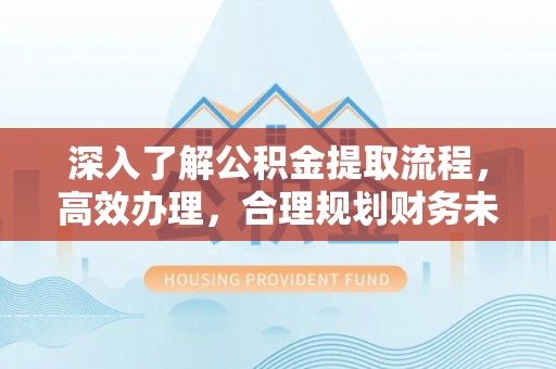 博罗深入了解公积金提取流程，高效办理，合理规划财务未来