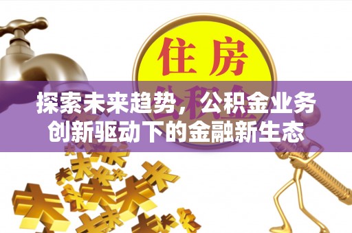 博罗探索未来趋势，公积金业务创新驱动下的金融新生态