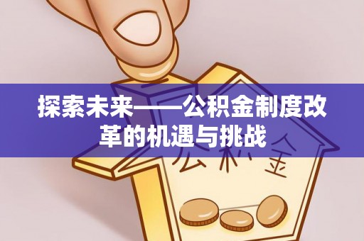 博罗探索未来——公积金制度改革的机遇与挑战
