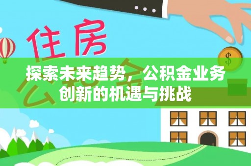 博罗探索未来趋势，公积金业务创新的机遇与挑战