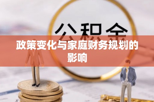 博罗政策变化与家庭财务规划的影响