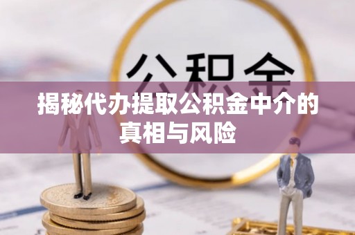 博罗揭秘代办提取公积金中介的真相与风险
