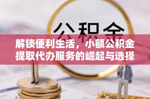 博罗解锁便利生活，小额公积金提取代办服务的崛起与选择