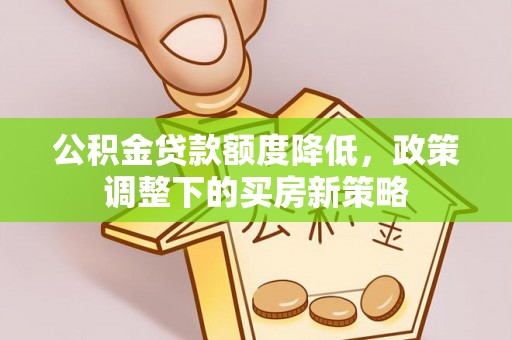 博罗公积金贷款额度降低，政策调整下的买房新策略