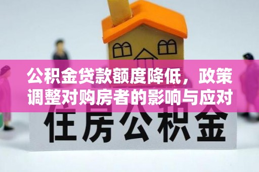 博罗公积金贷款额度降低，政策调整对购房者的影响与应对策略