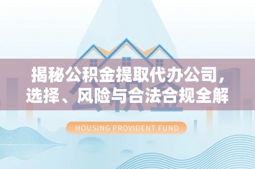 博罗揭秘公积金提取代办公司，选择、风险与合法合规全解析