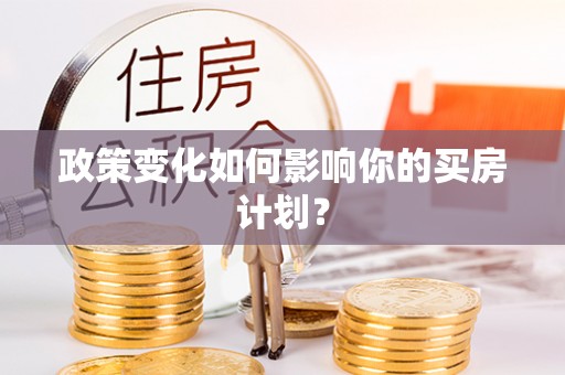 博罗政策变化如何影响你的买房计划？