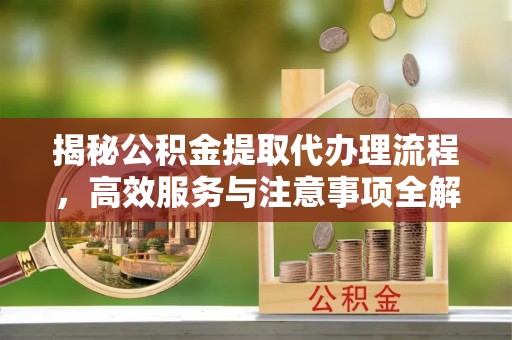 博罗揭秘公积金提取代办理流程，高效服务与注意事项全解析