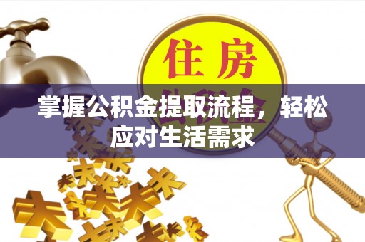 博罗掌握公积金提取流程，轻松应对生活需求