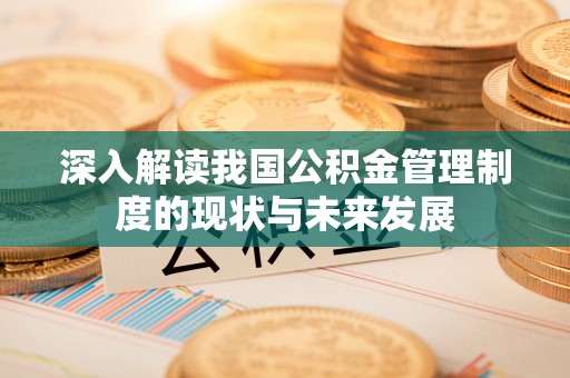 博罗深入解读我国公积金管理制度的现状与未来发展