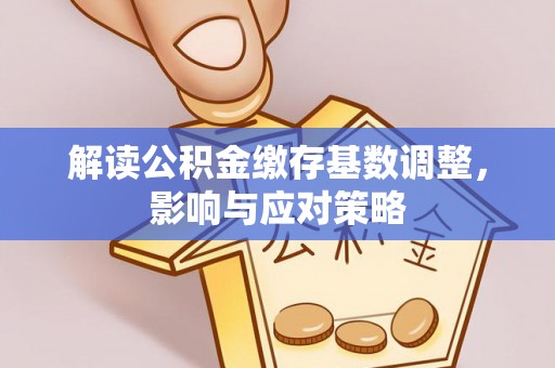 博罗解读公积金缴存基数调整，影响与应对策略