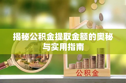博罗揭秘公积金提取金额的奥秘与实用指南