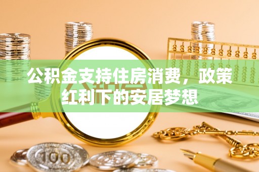 博罗公积金支持住房消费，政策红利下的安居梦想