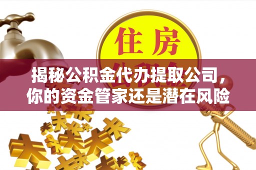 博罗揭秘公积金代办提取公司，你的资金管家还是潜在风险？