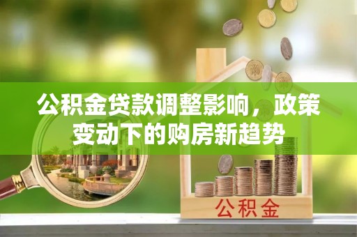 博罗公积金贷款调整影响，政策变动下的购房新趋势