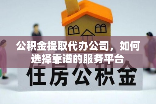 博罗公积金提取代办公司，如何选择靠谱的服务平台
