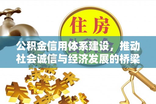 博罗公积金信用体系建设，推动社会诚信与经济发展的桥梁