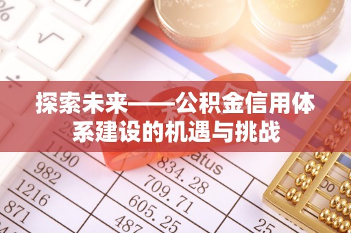 博罗探索未来——公积金信用体系建设的机遇与挑战