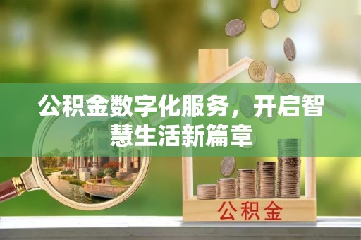 博罗公积金数字化服务，开启智慧生活新篇章