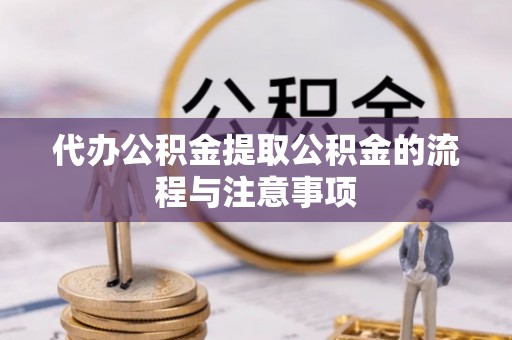 博罗代办公积金提取公积金的流程与注意事项